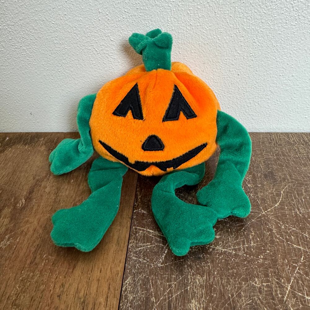 Ty Beanie Baby Pumkin 1998 Halloween Pumpkin Plush‎ Retired